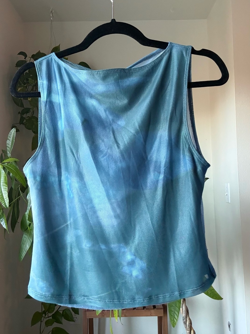 Motel Rocks Blue Watercolor Tank